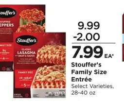 Food 4 Less Stouffer's Family Size Entrée offer