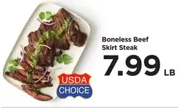 Food 4 Less Boneless Beef Skirt Steak offer