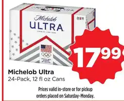 Food 4 Less Michelob Ultra offer
