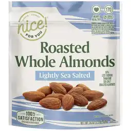 Walgreens Roasted Whole Almonds Lightly Sea Salted offer