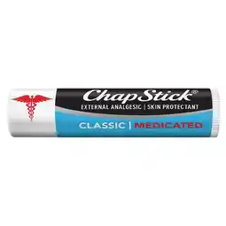 Walgreens Classic Medicated Lip Balm Tube offer