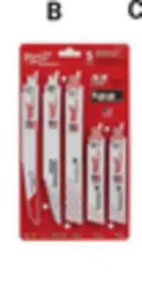 Ace Hardware Select Milwaukee and DEWALT Saw Blades & Bit Sets 5 Pc. SAWZALL Blade Set offer