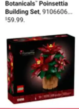 Ace Hardware Botanicals Poinsettia Building Set offer