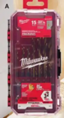 Ace Hardware Milwaukee Hand Tools & Accessories 15 Pc. SHOCKWAVE Titanium Drill Bit Set offer