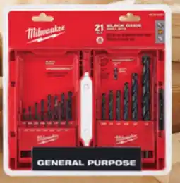 Ace Hardware Milwaukee Hand Tools & Accessories 21 Pc Thunderbolt Black Oxide Drill Bit Set offer