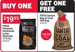 Ace Hardware FOGO Premium Hardwood Lump Charcoal offer