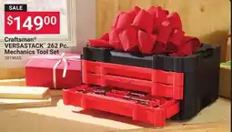 Ace Hardware Craftsman VERSASTACK 262 Pc. Mechanics Tool Set offer