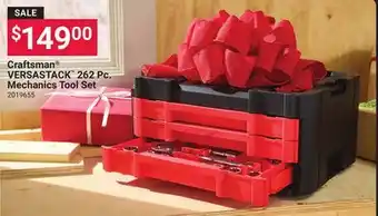 Ace Hardware Craftsman VERSASTACK 262 Pc. Mechanics Tool Set offer