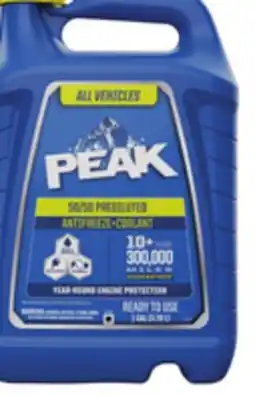 Ace Hardware PEAK Prediluted Antifreeze + Coolant, 1 Gal offer