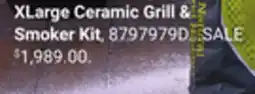 Ace Hardware Xlarge Ceramic Grill & Smoker Kit offer