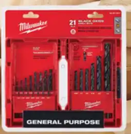 Ace Hardware Select Milwaukee Hand Tools & Accessories 21 Pc Thunderbolt Black Oxide Drill Bit Set offer