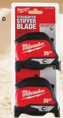 Ace Hardware 25' Wide Blade Magnetic Tape Measure 2/Pk offer