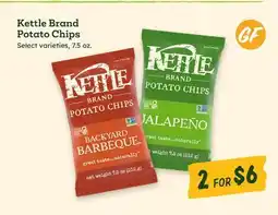 Sprouts Farmers Market Kettle Brand Potato Chips offer