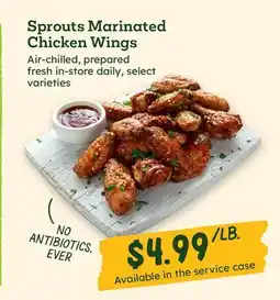 Sprouts Farmers Market Sprouts Marinated Chicken Wings offer