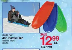 Ace Hardware Flexible Flyer 48 Plastic Sled offer