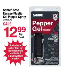 Ace Hardware Sabre Safe Escape Plastic Gel Pepper Spray offer