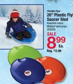 Ace Hardware 26 Plastic Flying Saucer Sled offer
