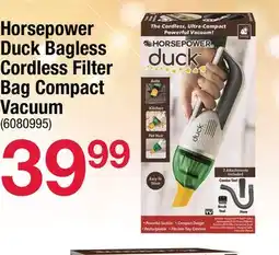 Ace Hardware Horsepower Duck Bagless Cordless Filter Bag offer