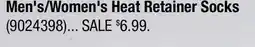 Ace Hardware Men's/Women's Heat Retainer Socks offer