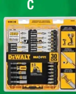 Ace Hardware DEWALT 30 Pc. Max Fit Screwdriver Bit Set offer