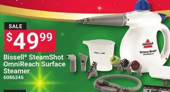 Ace Hardware Bissell SteamShot OmniReach Surface Steamer offer