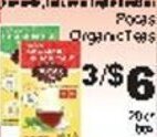 Fine Fare Pocas Organic Teas offer