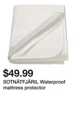 Ikea SOTNÄTFJÄRIL Waterproof mattress protector offer