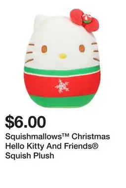 Five Below Squishmallows Christmas Hello Kitty And Friends Squish Plush offer