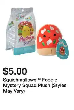 Five Below Squishmallows Foodie Mystery Squad Plush (Styles May Vary) offer
