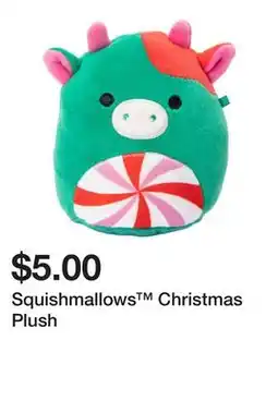 Five Below Squishmallows Christmas Plush offer