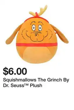 Five Below Squishmallows The Grinch By Dr. Seuss Plush offer
