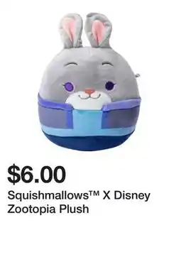 Five Below Squishmallows X Disney Zootopia Plush offer