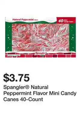 Five Below Spangler Natural Peppermint Flavor Mini Candy Canes 40-Count offer