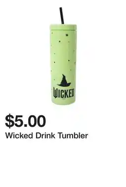 Five Below Wicked Drink Tumbler offer