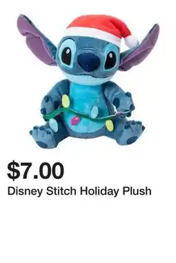 Five Below Disney Stitch Holiday Plush offer