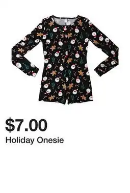 Five Below Holiday Onesie offer