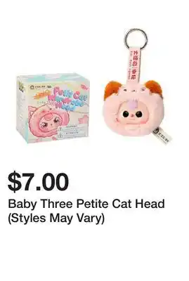 Five Below Baby Three Petite Cat Head (Styles May Vary) offer