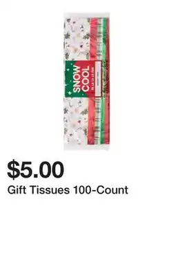 Five Below Gift Tissues 100-Count offer