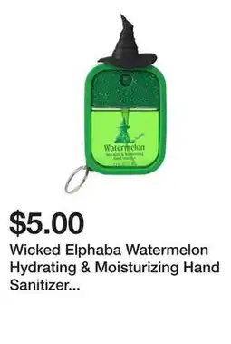 Five Below Wicked Elphaba Watermelon Hydrating & Moisturizing Hand Sanitizer 1.2oz offer