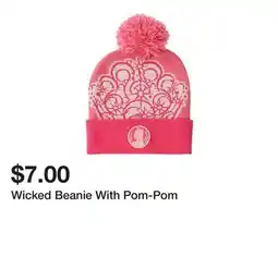 Five Below Wicked Beanie With Pom-Pom offer