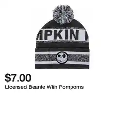 Five Below Licensed Beanie With Pompoms offer