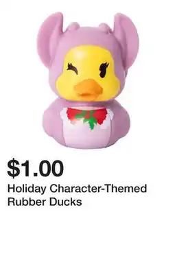 Five Below Holiday Character-Themed Rubber Ducks offer