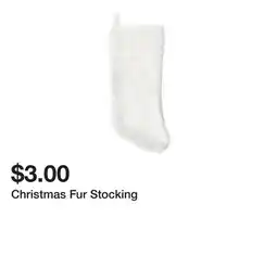 Five Below Christmas Fur Stocking offer
