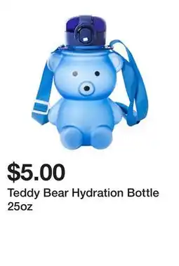 Five Below Teddy Bear Hydration Bottle 25oz offer
