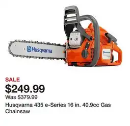 Tractor Supply Company Husqvarna 435 e-Series 16 in. 40.9cc Gas Chainsaw offer