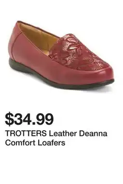 Marshalls TROTTERS Leather Deanna Comfort Loafers offer
