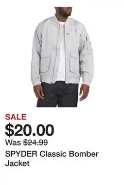 Marshalls SPYDER Classic Bomber Jacket offer