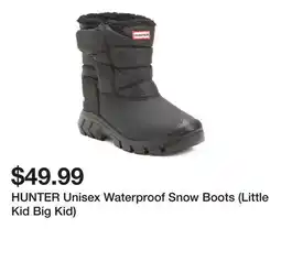 Marshalls HUNTER Unisex Waterproof Snow Boots (Little Kid Big Kid) offer