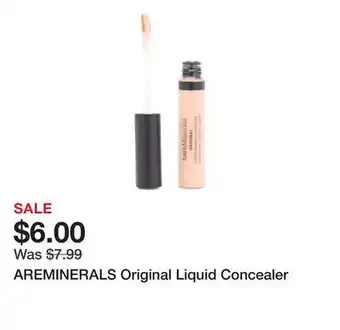 Marshalls AREMINERALS Original Liquid Concealer offer