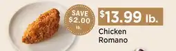 Heinen's Chicken Romano offer